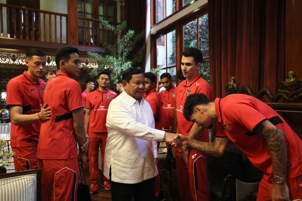 Presiden Mengingatkan Timnas untuk Tetap Berjuang Meski Sudah Lolos ke Playoff