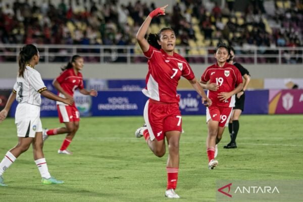 Tabel Pertandingan Timnas Putri U-16 Indonesia vs Australia di Semifinal