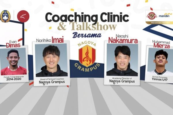 Berikut adalah beberapa alternatif judul untuk "Klub Jepang Antusias Berikan Coaching Clinic di Indonesia":

1. "Antusiasme Klub Jepang dalam Mengadakan Coaching Clinic di Indonesia"
2. "Klub Jepang Semangat Sampaikan Coaching Clinic di Tanah Air"
3. "Coaching Clinic Indonesia: Klub Jepang Tampilkan Antusiasme Luar Biasa"
4. "Klub Jepang Gelar Coaching Clinic: Euforia di Indonesia"
5. "Semangat Klub Jepang Menggelar Coaching Clinic di Indonesia"

Jika Anda memerlukan lebih banyak alternatif atau penyesuaian tertentu, silakan beri tahu!